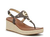 Casey Wedge Sandal Brown view