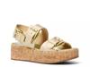 Colby Platform Sandal Gold Metallic view