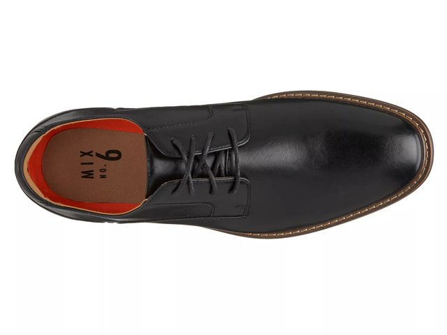 Mix No. 6 Black Leather Freya Oxford Dress Shoe Mix No. 6 Freya Oxford - Free Shipping | DSW main image 2
