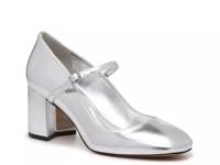 Breena Mary Jane Pump Silver Metallic Synthetic view