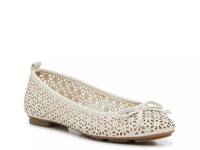 Daisey Ballet Flat Chalk White view