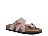 Graph Sandal Blush Pink Suede view