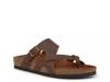 Graph Sandal Dark Brown Leather view