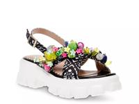 Selah Platform Sandal Black Multicolor view