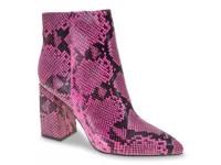 Briel Bootie Pink Snake Print view