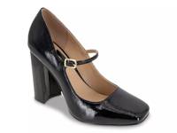 Dannie Mary Jane Pump Black Patent view