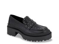 Marley Platform Loafer Black view