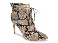 Hinna Bootie Natural Snake Print view