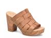 Devan Platform Sandal Dark Brown view