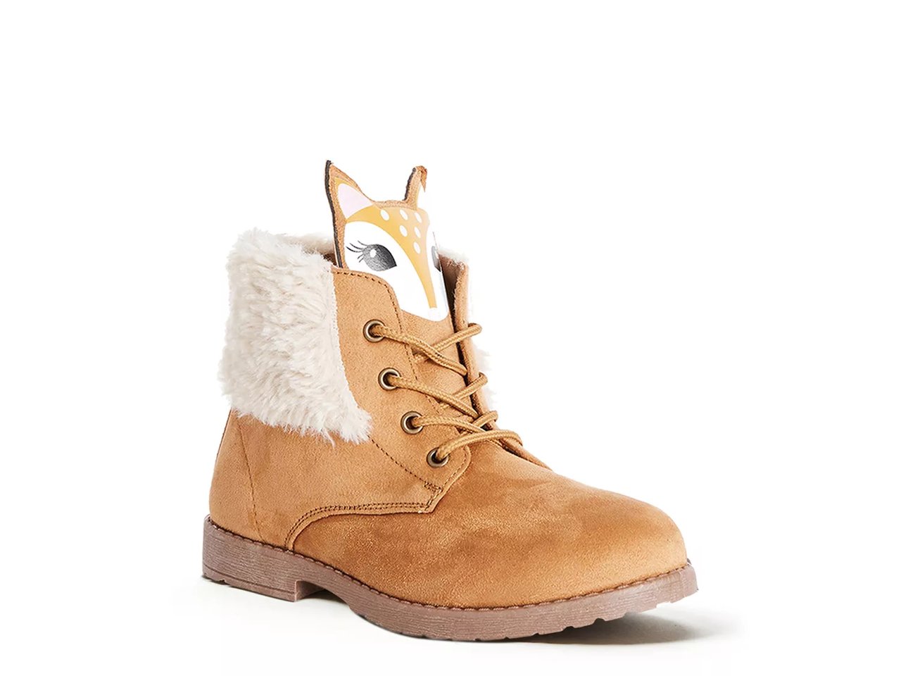 Faux Fur Deer Bootie - Kids'