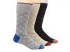 Argyle Men's Crew Socks - 3 Pack Multicolor view