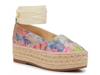 Cavien Espadrille Slip-On Hot Pink/Blue/Multicolor Shimmer view