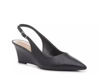 Timina Wedge Pump Black Synthetic view