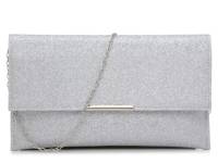 Betty Clutch Silver Metallic view