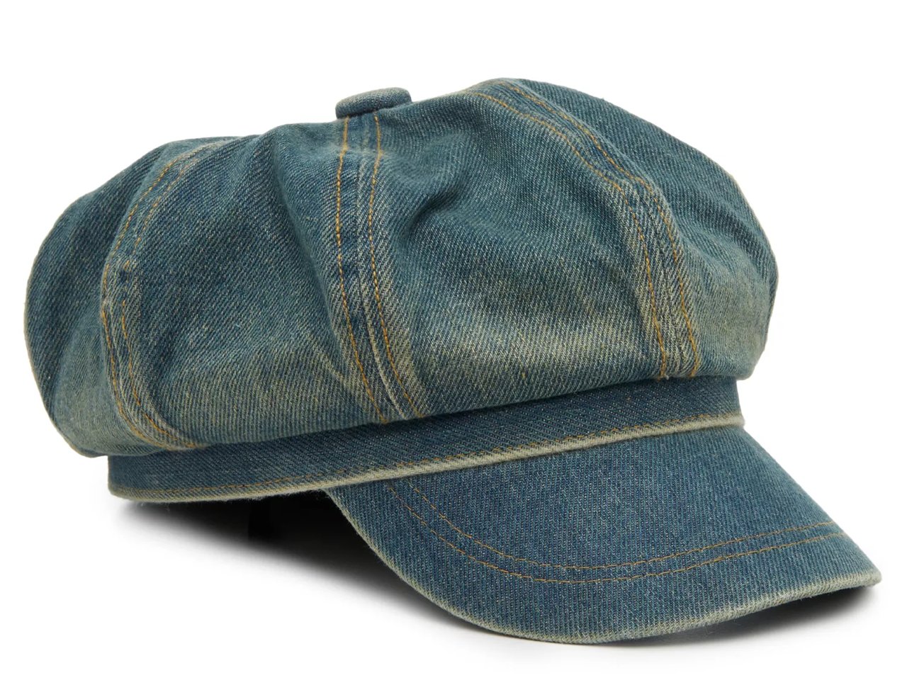 Denim Military Hat