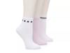Stars & Stripes Ankle Socks - 3 Pack White/Lilac view