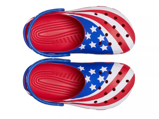Crocs American Flag Clog - Kids display picture 1