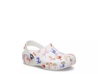 Character Print Classic Clog - Kids' White Unicorn Print view