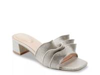 Rista Sandal Silver Metallic Textile view