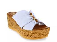 Amayra Wedge Sandal White view