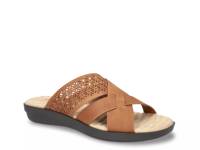 Coho Wedge Sandal Tan view