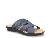Coho Wedge Sandal Navy view