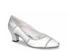 Datia Pump Silver Satin view