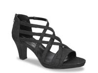 Bee Sandal Black Glitter view