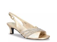 Teton Sandal Champagne Gold Metallic/Silver Synthetic view