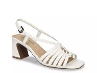 Topaz Sandal White view