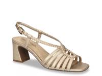 Topaz Sandal Champagne Gold Metallic view