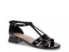 Aris Sandal Black Patent view