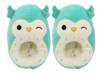 Winston Squishmallow Slippers White/Teal view