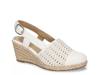 Taffy Wedge Sandal White view