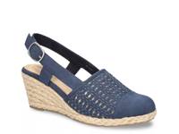 Taffy Wedge Sandal Navy view