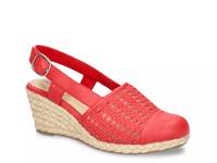 Taffy Wedge Sandal Red view