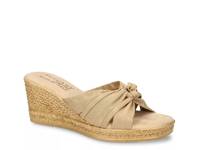 Ghita Wedge Sandal Natural Beige view