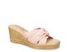 Ghita Wedge Sandal Light Pink view