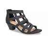 Marg Gladiator Sandal Black view