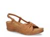 Jupiter Wedge Sandal Tan view