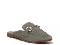 Clapton Mule Sage Green Suede view