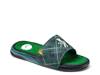 Mulligan Slide Sandal - Men's Black & Green view