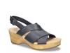 Rafey Wedge Sandal Navy view