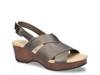 Rafey Wedge Sandal Pewter view
