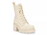 Juel Combat Boot Ivory view