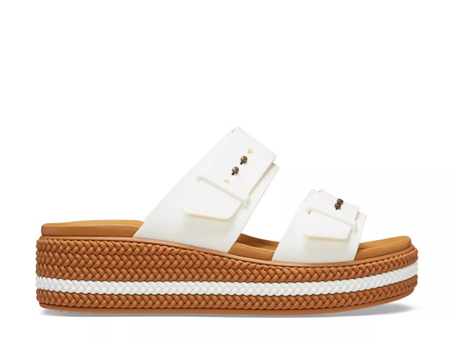 Brooklyn Woven Low Wedge Sandal - Women's