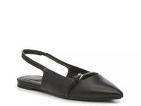 Elema Slingback Flat Black view