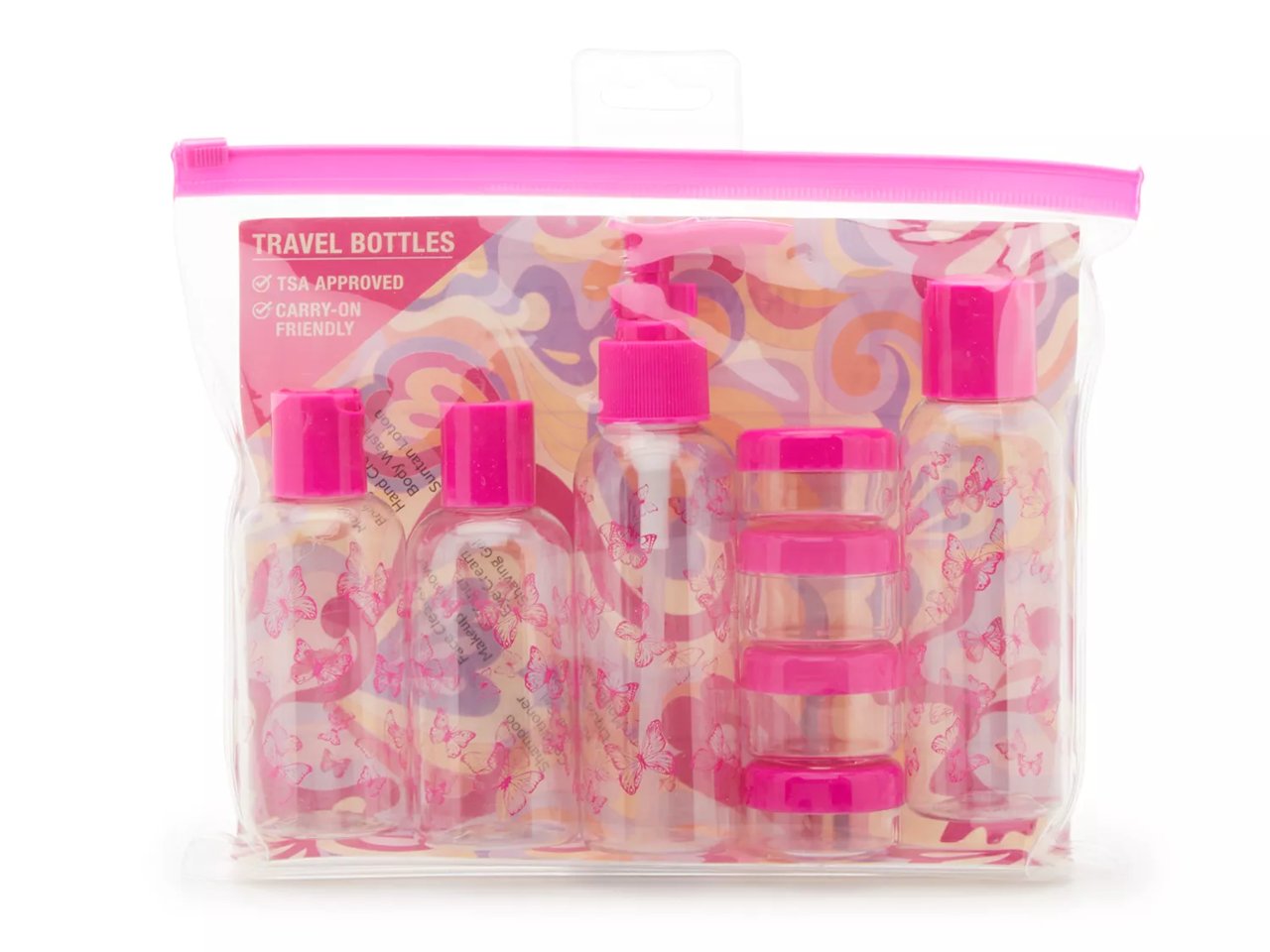 Travel Bottle Set - 8 Piece Pack