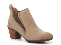 Bailey Ankle Bootie Light Grey Taupe Suede view