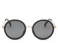 Gemini Round Sunglasses Black view